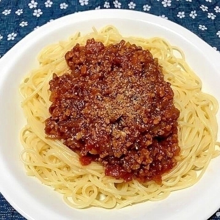 豚ひき肉で作る　我が家のミートソース